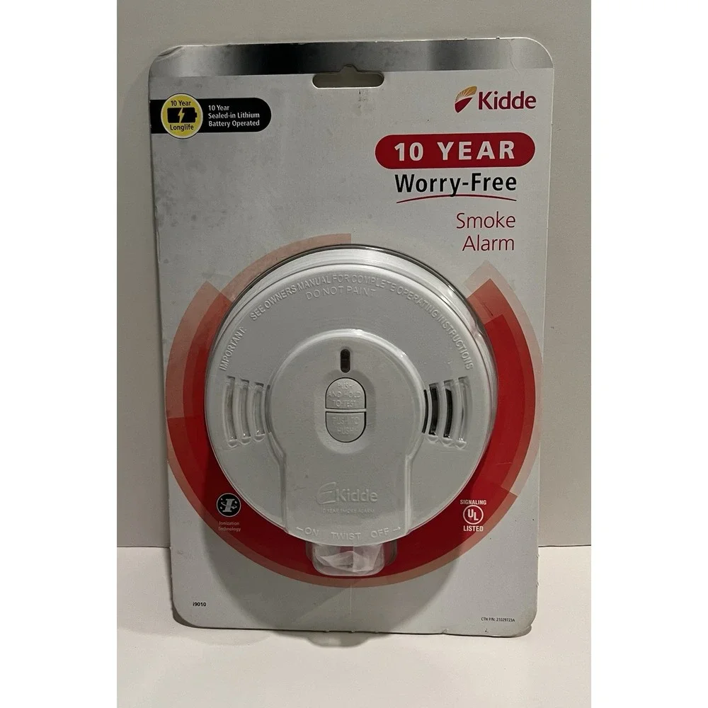 NIP Kidde 10 Year Battery Powered‎ Smoke Detector with Ionization Sensor
